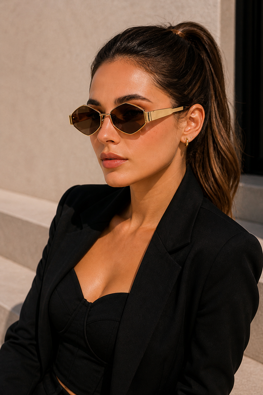 Isabella Martínez™ Aura Gold Shades — Para Mujeres Que Eligen Brillar